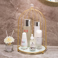 Birdcage Style Storage Basket for Bathroom