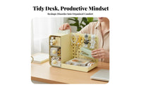 Desktop Pegboard Kit Space-Saving Pegboard Desk Shelf customizable Design for Artists