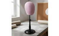 Adjustable Hairpiece Display Stand Cloth-Covered Adjustable Hairpiece Stand Heavy Duty Hair Accessory