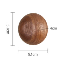 Natural Wooden Wall Hook Modern Wood Coat Peg Minimalist Wall Hook with Screws Screw-Information About Entryway, Bedroom, Closet