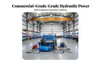 High Pulling Capacity Hydraulic Winch sturdyDuty Winch-Powered Hoist Multi-Purpose Hoisting Machine Easy Operation for nautical Professionals, Construction Workers, Garage
