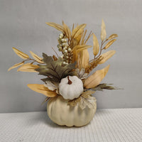Autumn Harvest Thanksgiving Maple Leaf Fruit String Pumpkin Bowl Home Decoration Ornament