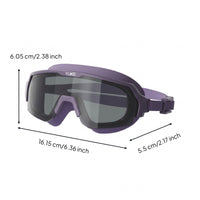 Leak-Proof Swim Goggles Adjustable Swimming Goggles Ergonomic Swim Goggles with Silicone Seal Slip-Resistant for Swimmers