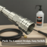 Pressure Washer Adapter Leak-Proof Design High Pressure Water Adapter