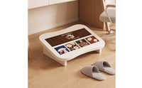Under Desk Footrest Sturdy Slanted Footrest Portable Ergonomic Foot Stool for Students