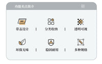 扁平床底收纳箱透明衣物整理箱家用塑料箱子储物箱加厚收纳盒矮箱 60#L扁平款【外径长-60x42.2x23cm】 透明/加厚/环保材质