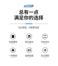 楠竹书架置物架落地简易书柜儿童客厅家用多层收纳架置物柜储物架