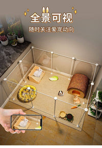 兔子笼子宠物狗狗围栏防护栏豚鼠荷兰猪专用窝兔笼小狗笼子小型犬