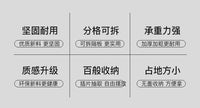 塑料无盖透明分隔螺丝零件收纳盒分类工具盒长方形元件整理格子盒