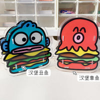 三丽鸥小丑鱼笔筒亚克力桌面学习收纳桶化妆刷筒创意可爱卡通摆件