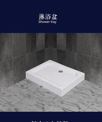 淋浴房底座加厚加大防滑亚克力弧扇形盘长方形简易安装盘厂家批发