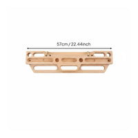 Portable Climbing Fingerboard Forearm Strength Training Fingerboard Space Saving Climbing Grip Board for Climbers