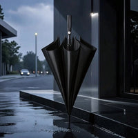 Comfortable Grip Umbrella with Hook Handle Large Umbrella with J Handle Windproof Travel-Friendly for Commuters, Golfers, Golf Course