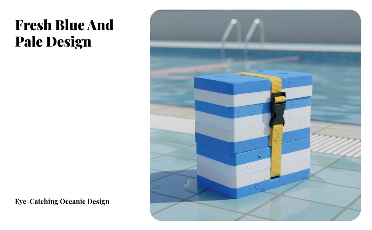 Removable Layers 5-Layer Swim Training Aid Builds Water Confidence Foam Swimming Back Buoy Lightweight for Beginners, Toddlers, Pool