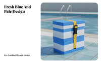 Removable Layers 5-Layer Swim Training Aid Builds Water Confidence Foam Swimming Back Buoy Lightweight for Beginners, Toddlers, Pool