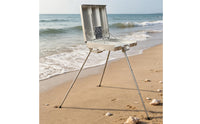 Painting Box with Legs Foldable French Easel Portable Pochade Box for Painters