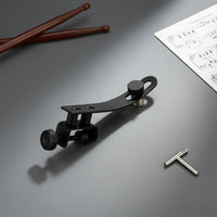 Drum Rims Mic Clamp Easy to Install Drum Mic Clip Sturdy Adjustable Audio Pickup Mount for Home Studio