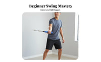 Badminton Power Instructor Portable Design Badminton Strength Training Aid Whipping Power Instructor Ergonomic Grip