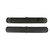 Western Cinch Padded Belt Textured Horse Girth with Rings for Equestrians, Riders, Trail Riding