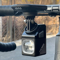 Night Riding 1000 Lumen Bike Headlight Easy to Install Anti-Glare Bike Front Light Wide Beam Under-Mount Two-Wheeler Headlamp Portable for Mountain Biking