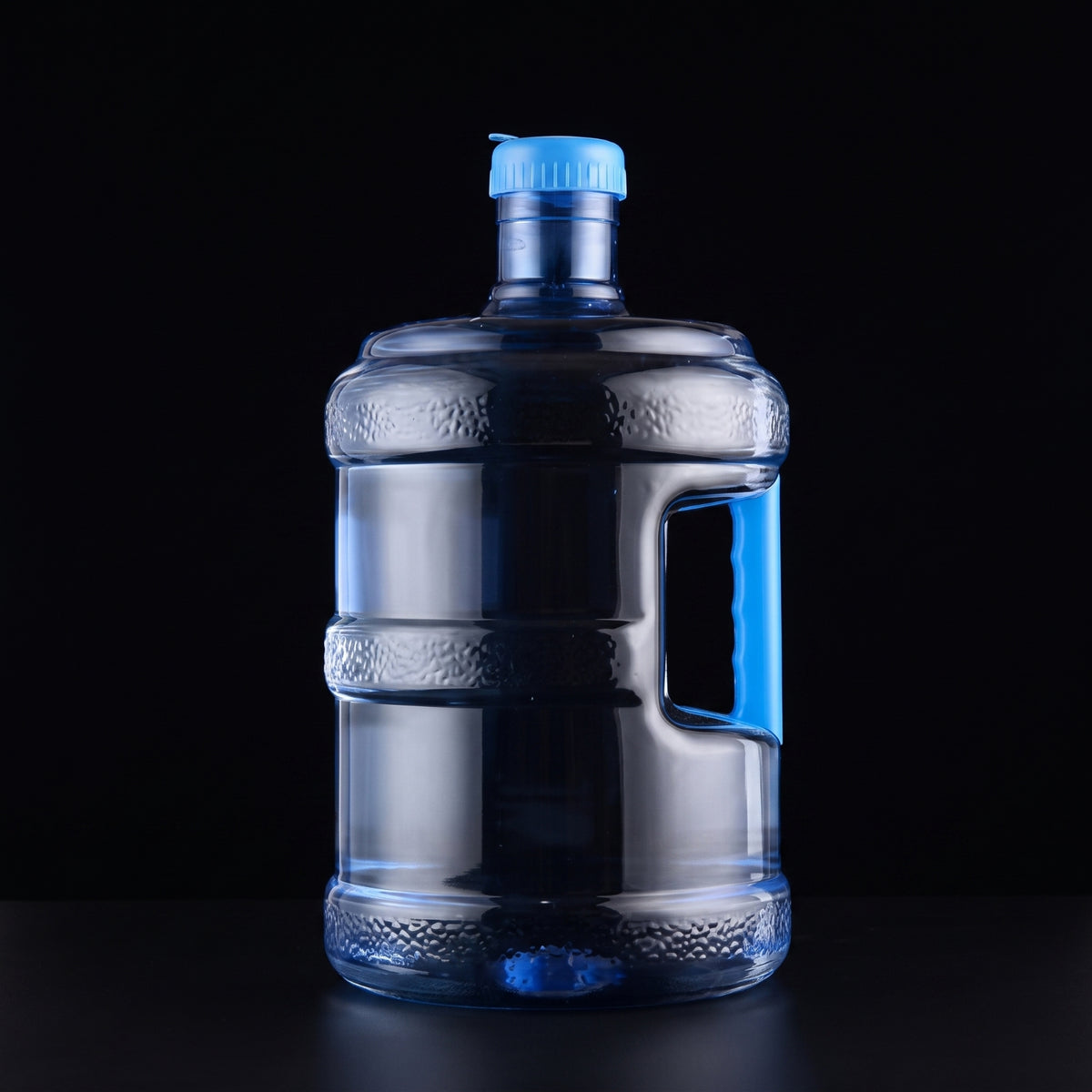 Water Storage Bottle Food-Grade Water Jug with Handle Screw Cap BPA Container for Office
