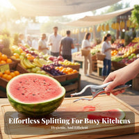 Water Fruit Splitter Thickened Design Water Fruit Crack Ing Pliers Stainless Steel Fruit Splitter Easy to Use Fruit Tool
