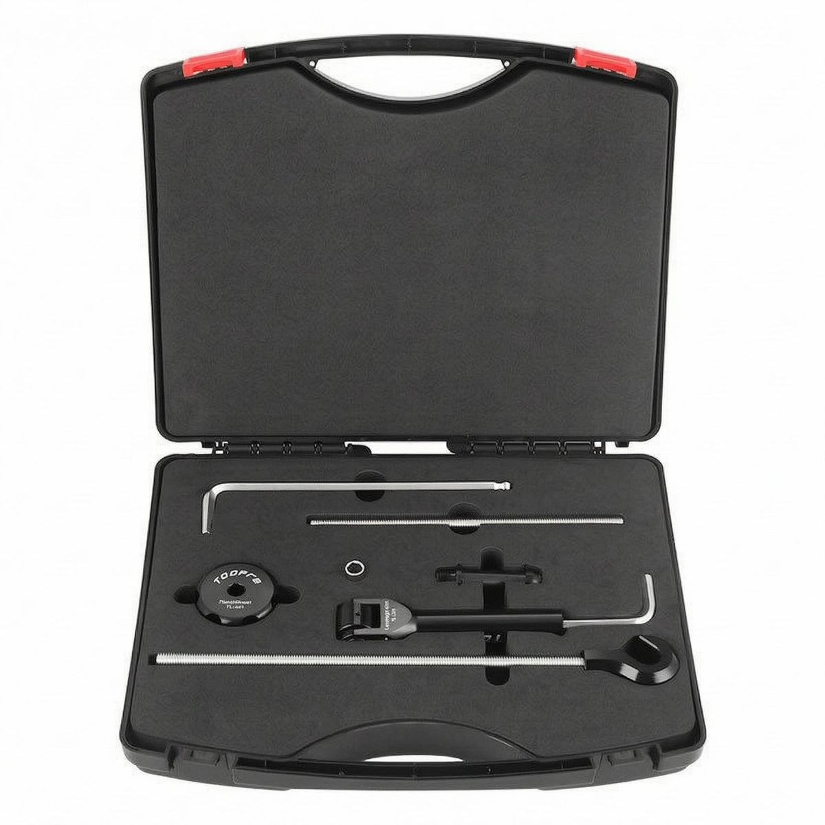 Foam Insert Two-Wheeler Crank Bolt Removal Tool Kit Multifunctional Crank Removal Tool Portable Professional