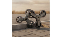 Triangle Replacement Casters Heavy-Duty Triangular Caster Non-Slip Hardware for Shopping Carts