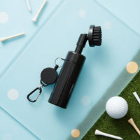 Golf Club Groove Cleaner Bristles Golf Club Cleaning Brush Leak-Resistant Water Dispenser Bottle Cleaning Brush for Golfers
