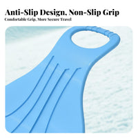 Wear-Resistant winter sled Mat Thickened Design Portable sled throughout the year Use Sliding Board With Handles for Children, Adults, Families, Grassy Slopes, wintery Hills, Sand Dunes, Backyard