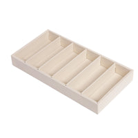 Cloth-coveredCovered Eyeglass Storage Tray Slim Eyeglass Organizer Compact Sunglass Display Tray Long-Lasting for Dressing Table
