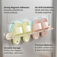 Refrigerator Side Storage Rack, Wall Shelf Kitchen Organizer for Fridge, No Drill Installation Hooks for Homeowners, Modern Metal Holder 6