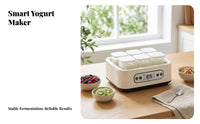 Food Appliance Electric Yogurt Maker Fermentation Machine Easy to Spotless Digital Display