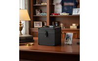 Aluminum Card Slab Case Foam Lined Graded Card Storage Box Lockable Latch