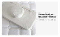 Oil Resistant Beauty Bed Sponge Pillow Easy-to-Clean Rectangular Massage Table Cushion Ultra-Soft for Estheticians, Clients, Spa