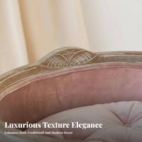 Carved Accent Armchair French design Single Sofa Distressed Finish Lounge Chair for Home Decorators, Photographers, Photo Studio, Bedroom, perusing corner