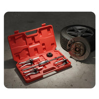 3 Jaw Slide Puller Set Multifunctional Internal External Bearing Puller Kit Versatile Automotive Bearing Removal Tool Kit for Mechanics, Garage