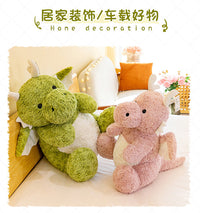 Cute Dinosaur Plush Toy Stuffed Animal Pillow for Kids Birthday Gift