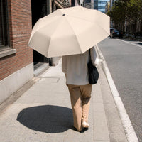 UV Protection Folding Sun Umbrella for Women, Dual-Use for Sunny and Rainy Days