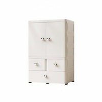 Interlocking Cube Wardrobe Large Capacity children's Furniture Easy Assembly