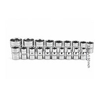 Hex Socket Set 1/2-Inch Tool Chrome Vanadium for Workshop, Mechanics, DIYers