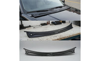 Water Deflector Panel Direct Replacement Cowl Trim Panel Windshield Water Deflector Long-Lasting Auto Part Black
