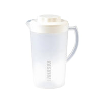 Heat Resistant Plastic Water Pitcher with Lid Sturdy Plastic Pitcher with Lid Easy to Clean for Families, Homeowners, Kitchen, Home, Office