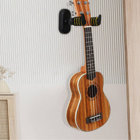 Guitar Wall Mount Hanger Self Locking Guitar Wall Hanger Sturdy for Guitarists, Instrumentalists, Home Studio, Music Room