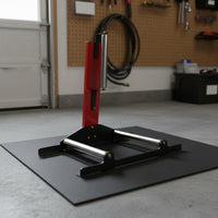 Labor-Saving Rolling Wheel Stand Easy to Clean Wheel Cleaning Stand Professional Grade Tire Wash Rack Heavy Duty for Mechanics, Garage