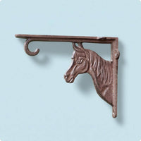 Decorative Scrollwork Right-Angle Shelf Bracket Rustic Cast Metal Shelf Bracket