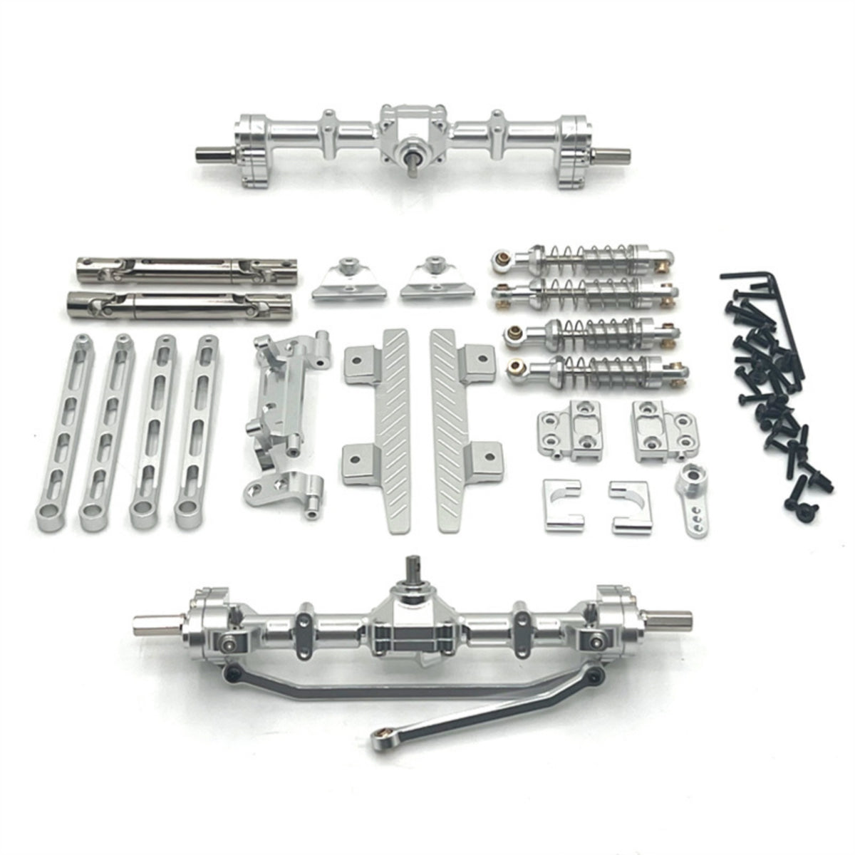 Metal Kit Machined Axle Housing Kit Reinforced Mounting Components for Trail Driving