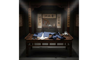 High Quality Material Kung Fu Suit Dynamic Posing 1:6 Scale Doll Clothes Long-Lasting Stitching Kung Fu Robe Easy to Dress for Collectors, Hobbyists