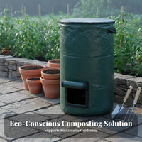 Compost Bag Hard-Wearing Biodegradable Fermentation Bag Water Resistant Kitchen Scrap Collector for Eco-Conscious Individuals, Homeowners, Outdoor
