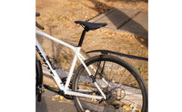Streamlined Road Bike Mudguard Extended Profile Black Cycle Mudguard Textured Finish Curved Cycle Mudguard Mounting Hardware